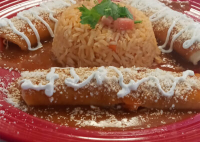 Enchiladas Rojas